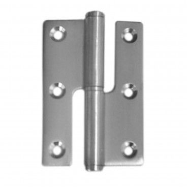 Dobradia de 1/2 Balano Inox Esquerda 3un