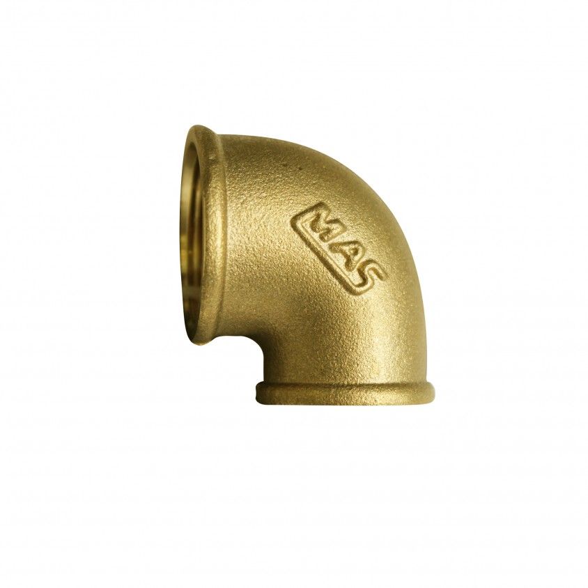 Joelho latão 90º redução F/F Joelho latão 90º redução F/F