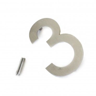 Nmero para Porta 3 com Fixao Oculta