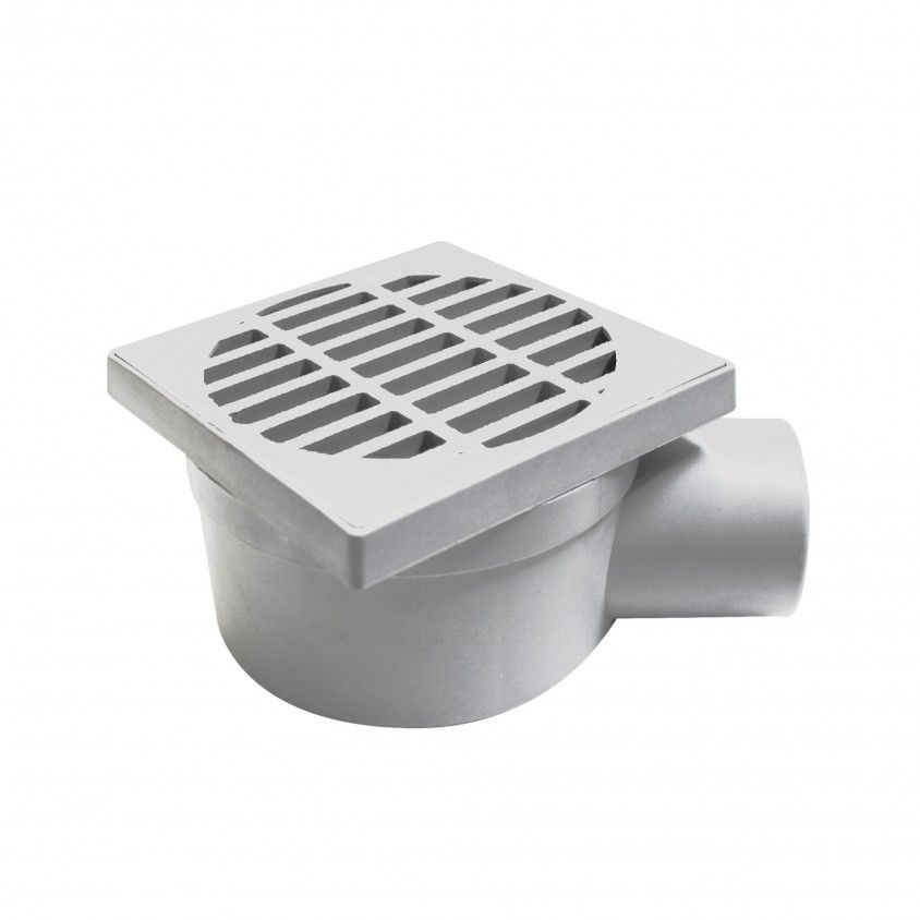 Ralo Sifonado com Descarga Lateral Orient�vel �50mm