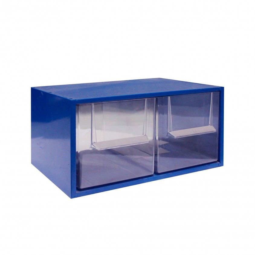 Estante Metalo-Pl�stica N�8 com 2 Gavetas