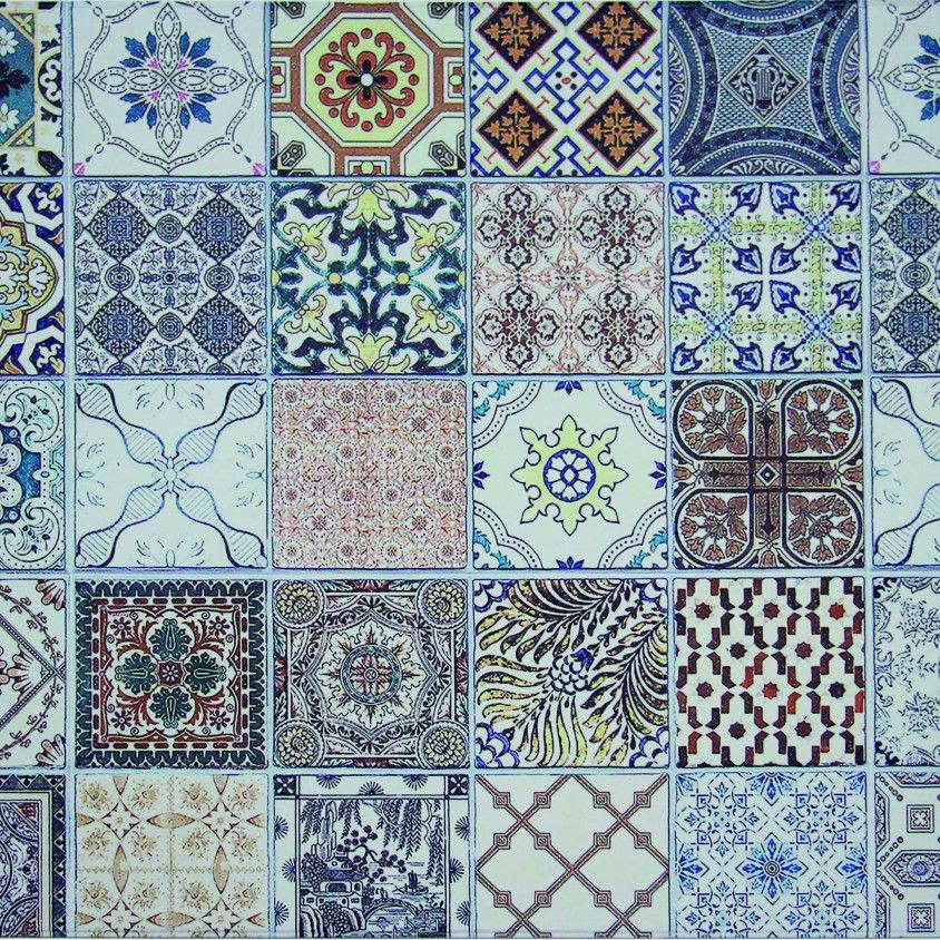 Tapete Iguaçu Mosaico 3 Tapete Iguaçu Mosaico 3