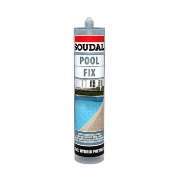Cola para Piscinas Soudal Pool Fix 290ml Cola para Piscinas Soudal Pool Fix 290ml
