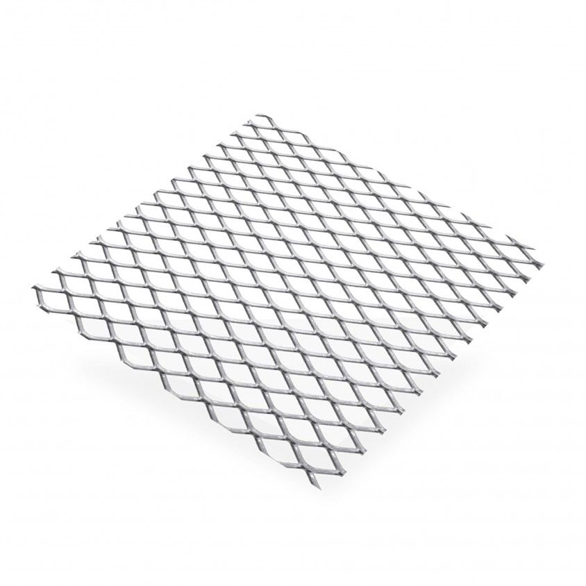 Chapa de Alum�nio Bruto em Grade 10x5,5mm