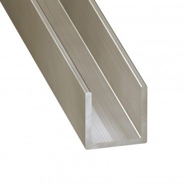 Perfil de Inox U 2m