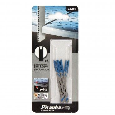 Lmina Serra Vertical X22155 para Metal Black & Decker 5un