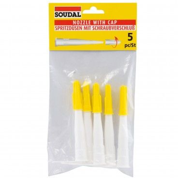 Ponteira Universal Espuma PU Soudal 5un