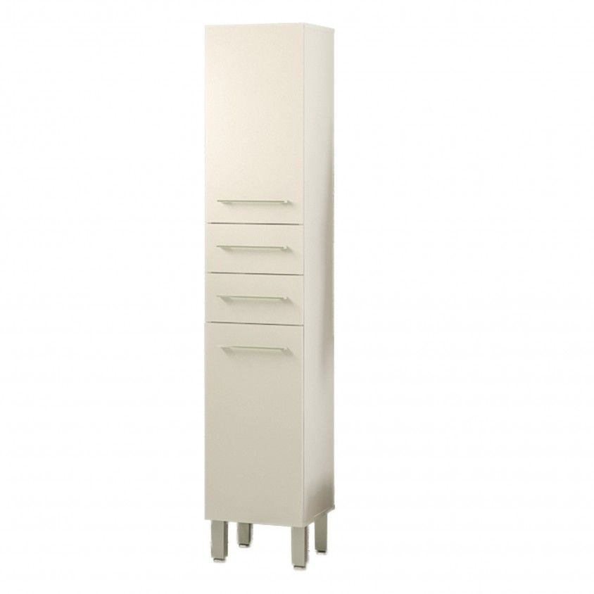 Coluna de Casa de Banho Teckno (2 Portas + 2 Gavetas)