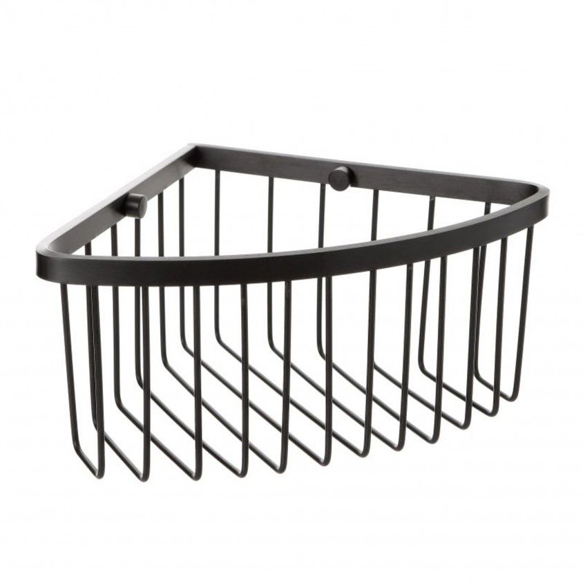 Cesto Canto Redondo Tatay Aluminium Preto