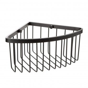 Cesto Canto Redondo Tatay Aluminium Preto