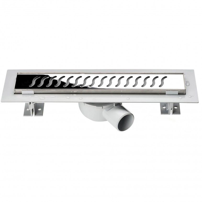 Canal Duche Updrain com Grelha Inox Onda Canal Duche Updrain com Grelha Inox Onda