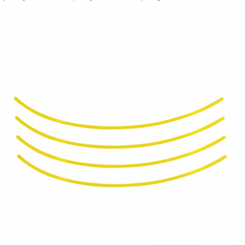 Conjunto 4 Fios Nylon Quadrados Vito para Ro�adora