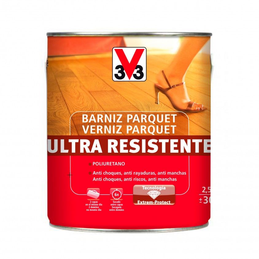 Verniz Parquet V33 Ultra Resistente Incolor
