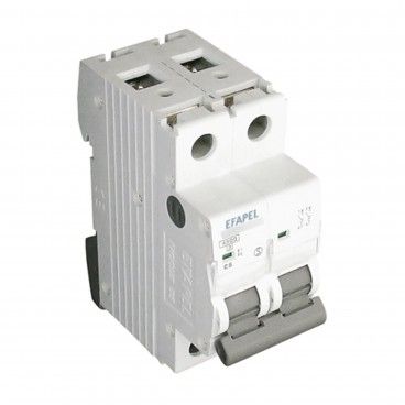 Disjuntor Magnetotrmico 2P - 4.5kA 230/400V - 50/60Hz 6A Efapel Modus 55