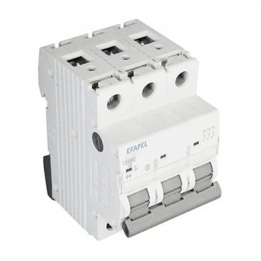 Disjuntor Magnetotrmico 3P - 4.5kA 230/400V - 50/60Hz 10A Efapel Modus 55