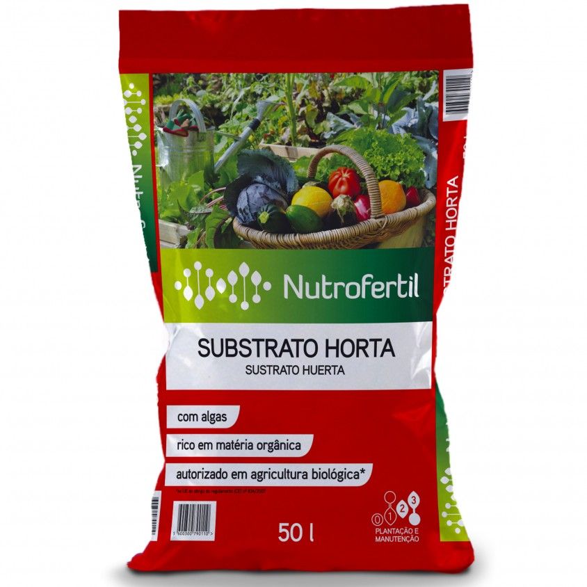 Substrato Hortas Nutrofertil Bio 50L