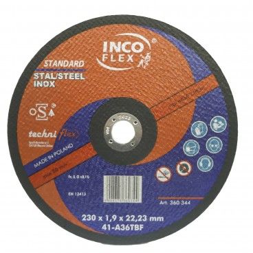 Disco de Cortar Cncavo em Inox