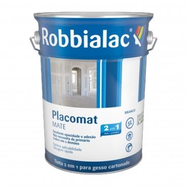 Tinta Para Gesso Cartonado Placomat Robbialac
