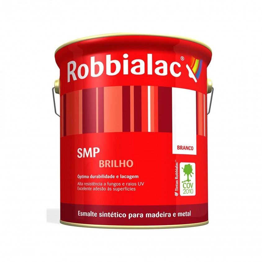 Esmalte Sinttico para Madeira e Metais Brilhante SMP Robbialac