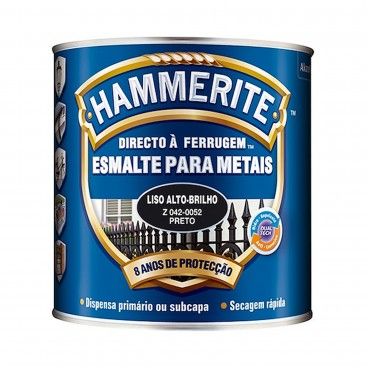 Esmalte para Metais Liso Hammerite Alto Brilho