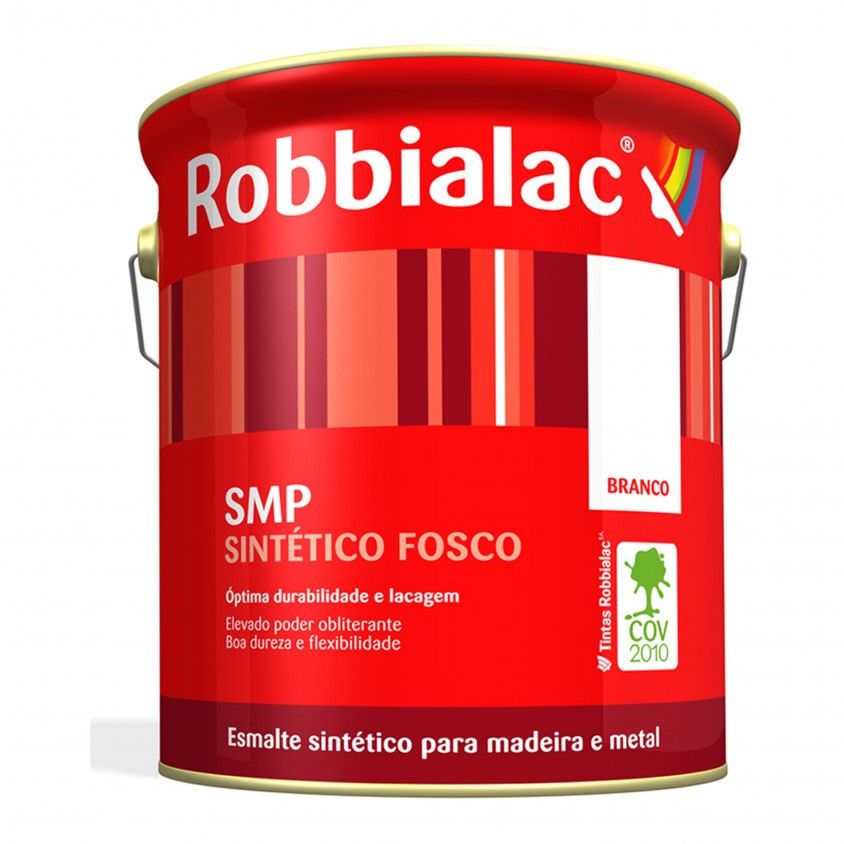 Esmalte Sinttico para Madeira e Metais Fosco SMP Robbialac