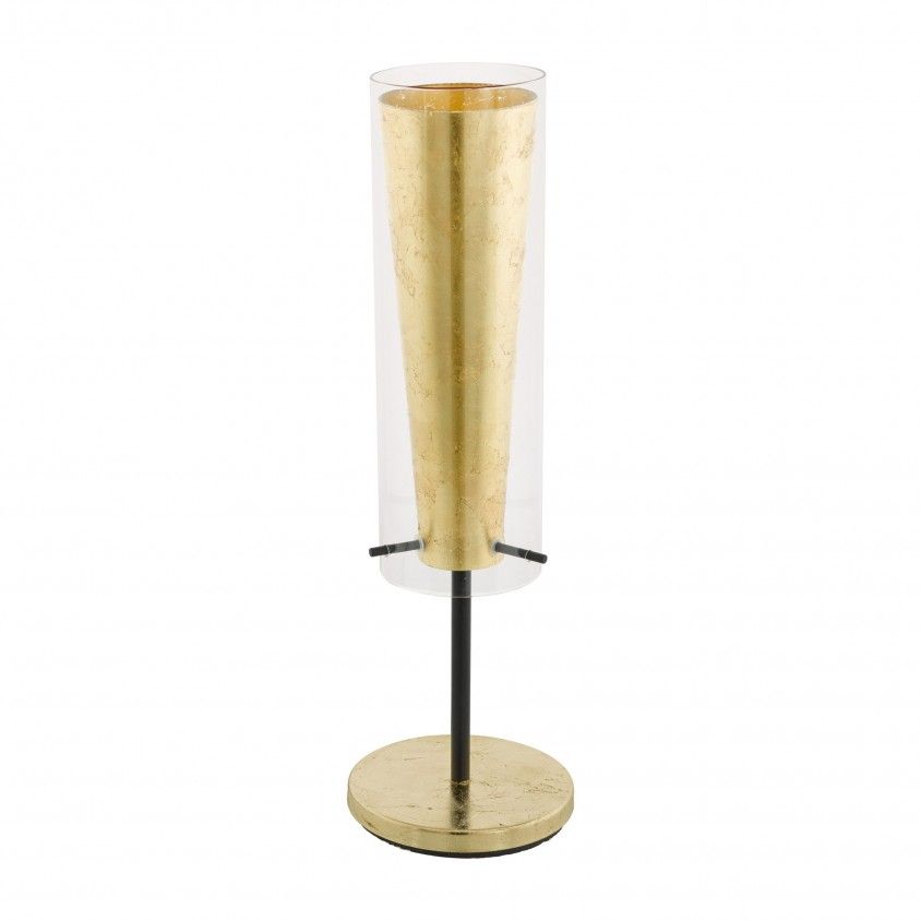 Candeeiro de Mesa E27 Eglo Pinto Gold