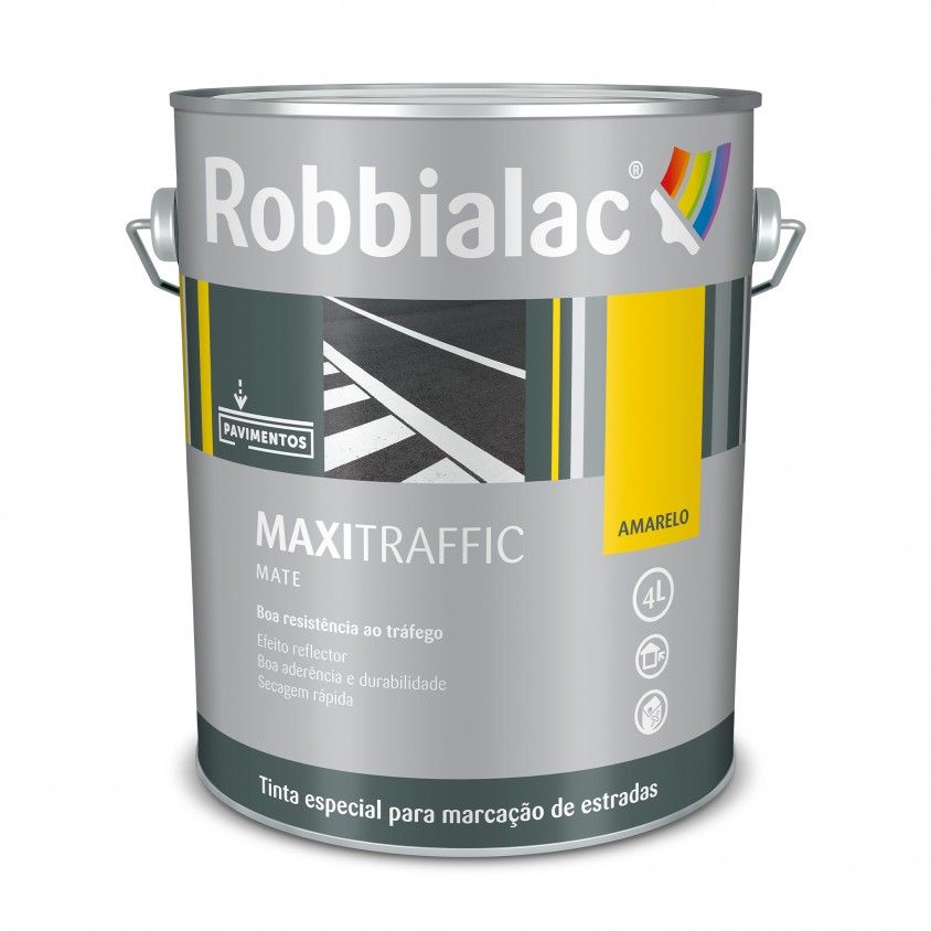 Tinta para Marcao de Estradas Maxitraffic Robbialac