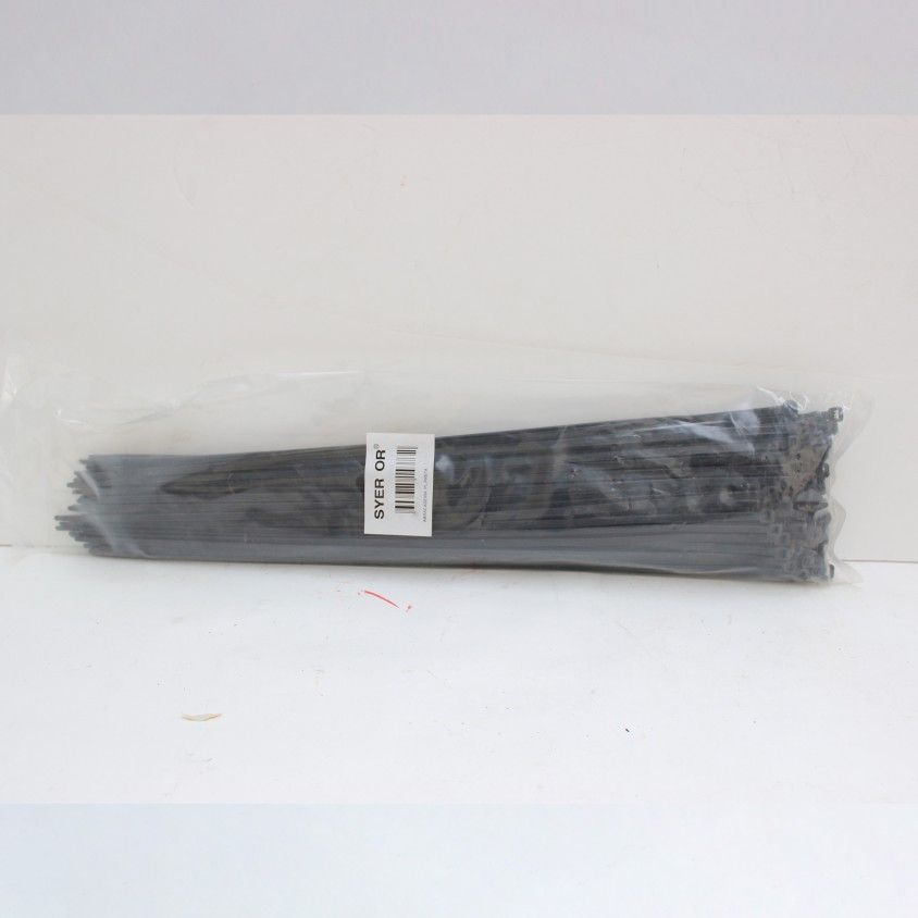 Abraçadeira Plástica Preta 100un Abraçadeira Plástica Preta 100un