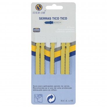 Jogo de Serras Tico-Tico 5 Peas Ref.0303 6P