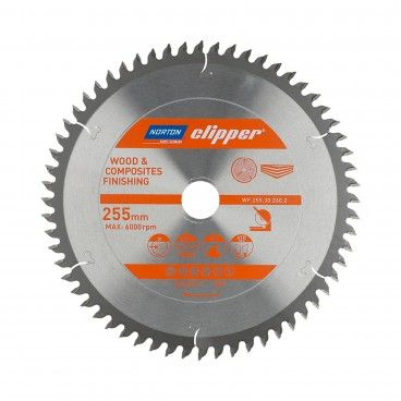 Disco de Corte Madeira Norton Clipper 60 Dentes
