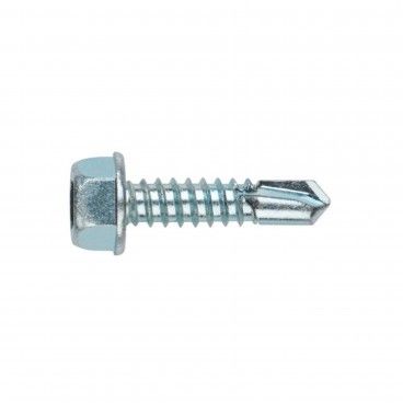 Parafuso Autoperfurante de Cabea Sextavada com Anilha Estampada DIN-7504-K 10un