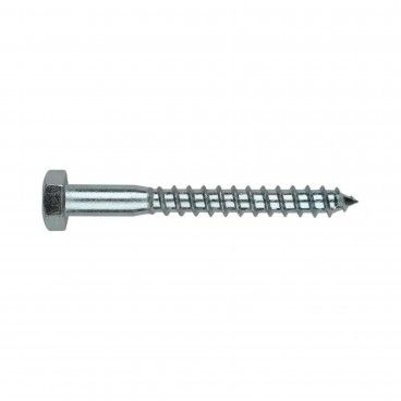 Parafuso com Rosca para Madeira e Aglomerado Cabea Sextavada DIN-571 20un
