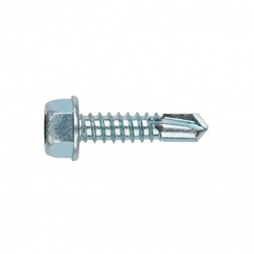 Parafuso Autoperfurante de Cabeça Sextavada com Anilha Estampada DIN-7504-K 75un Parafuso Autoperfurante de Cabeça Sextavada com Anilha Estampada DIN-7504-K 75un