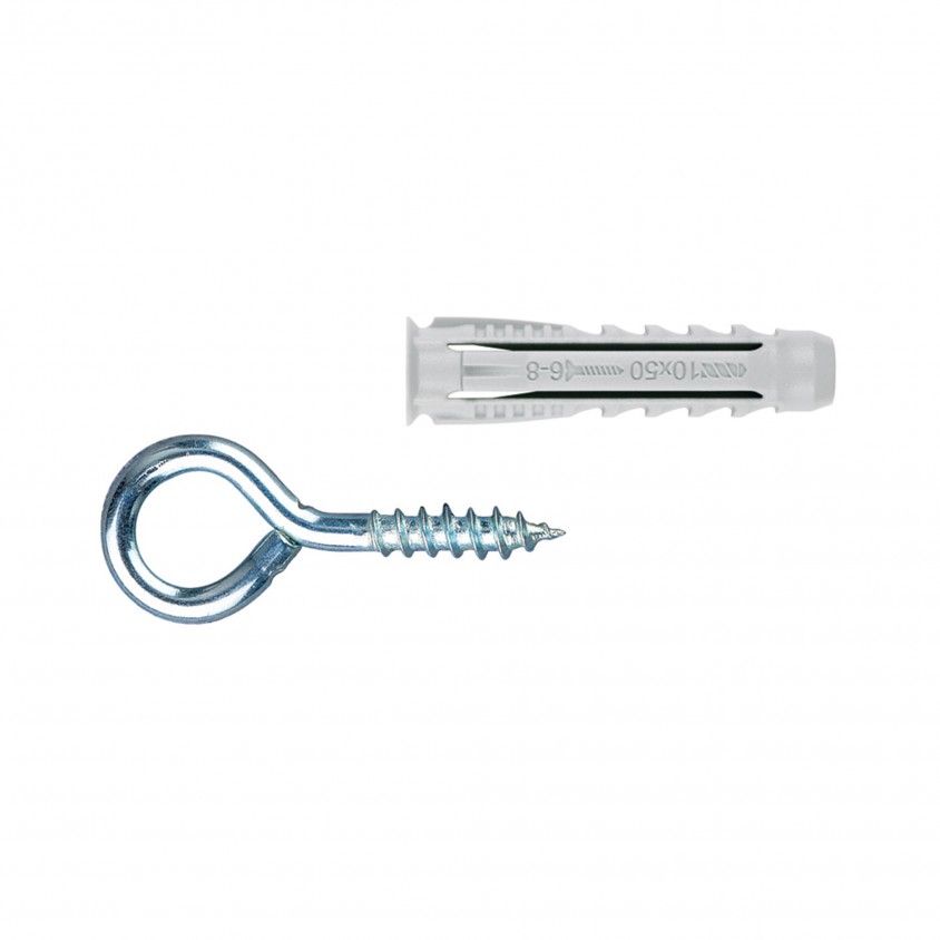 Bucha de Expansão 4 Segmentos com Olhal 4un Bucha de Expansão 4 Segmentos com Olhal 4un