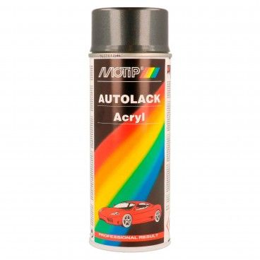 Spray Tinta Acrilica Cinza Escuro Metalizado Motip 51065 400ml