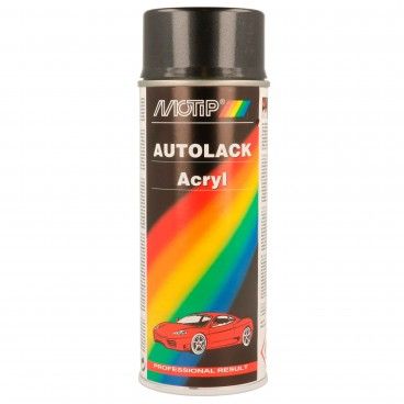 Spray Tinta Acrilica Cinza Escuro Metalizado Motip 51054 400ml
