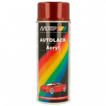 Spray Tinta Acrilica Vermelho Metalizado Motip 51663 400ml