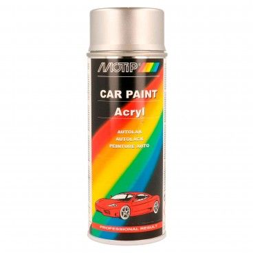 Spray Tinta Acrilica Prata Metalizado Motip 55217 400ml