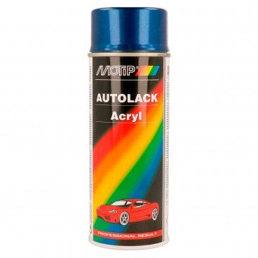 Spray Tinta Acrilica Azul Metalizado Motip 53922 400ml