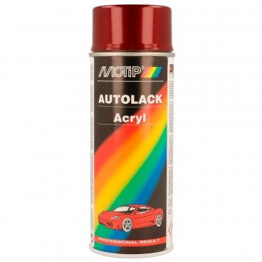 Spray Tinta Acrilica Vermelho Metalizado Motip 51664 400ml