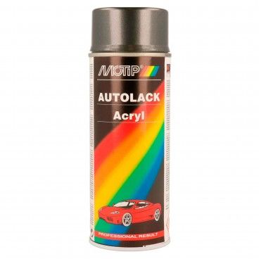 Spray Tinta Acrilica Cinza Escuro Metalizado Motip 51085 400ml