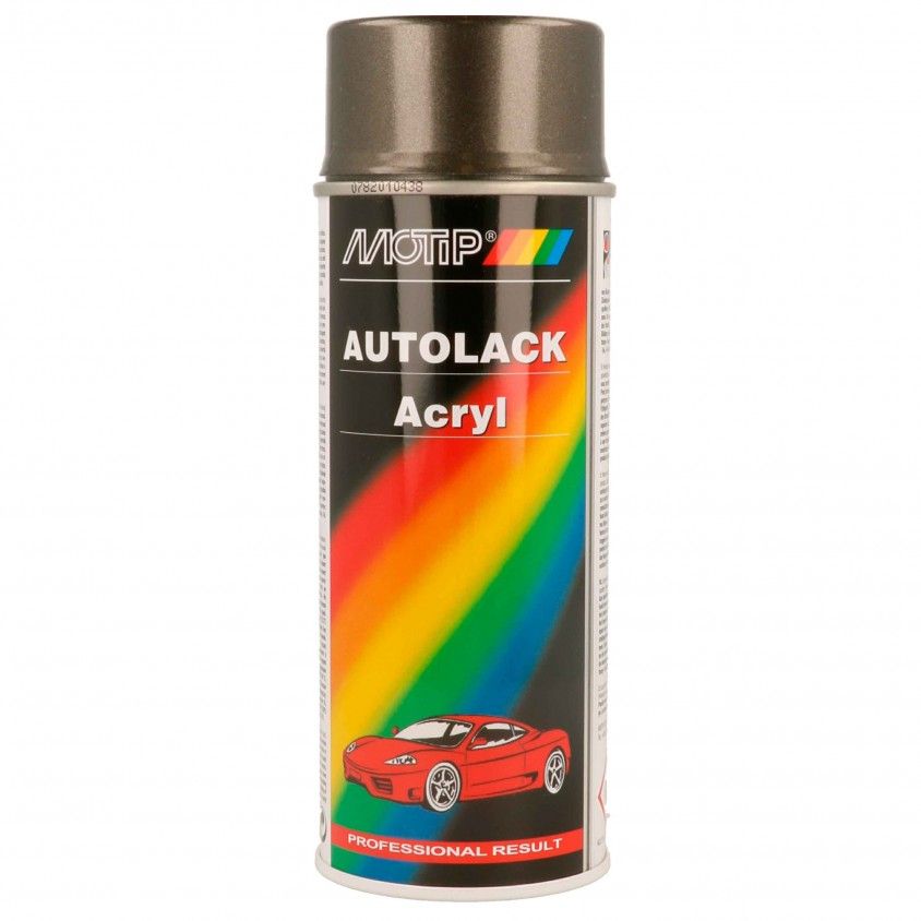 Spray Tinta Acrilica Cinza Escuro Metalizado Motip 51100 400ml