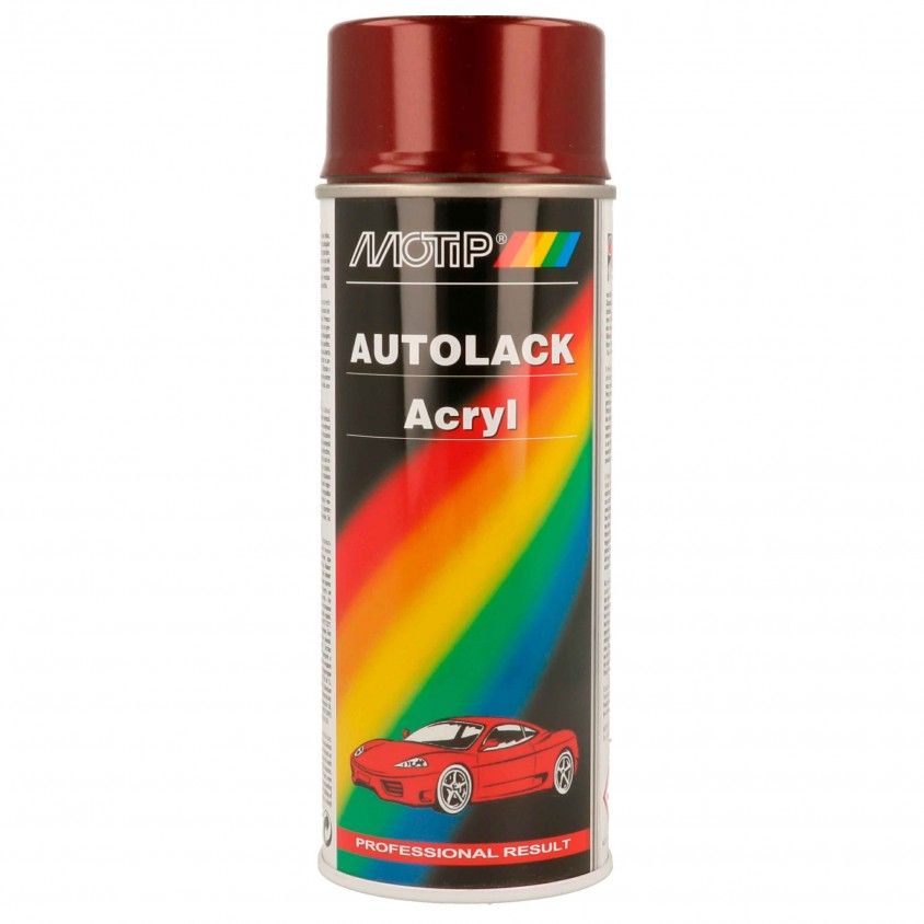Spray Tinta Acrilica Bordeaux Metalizado Motip 51530 400ml
