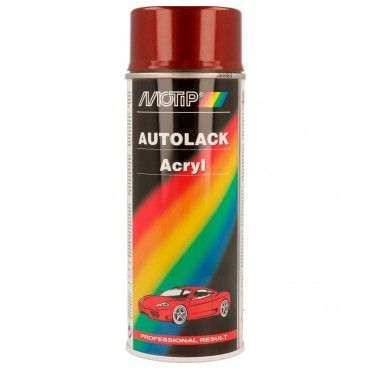 Spray Tinta Acrilica Vermelho Metalizado Motip 51560 400ml