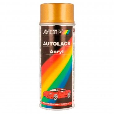 Spray Tinta Acrilica Dourado Metalizado Motip 52250 400ml
