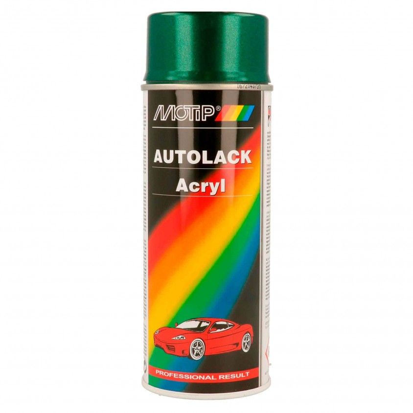 Spray Tinta Acrilica Verde Metalizado Motip 53600 400ml