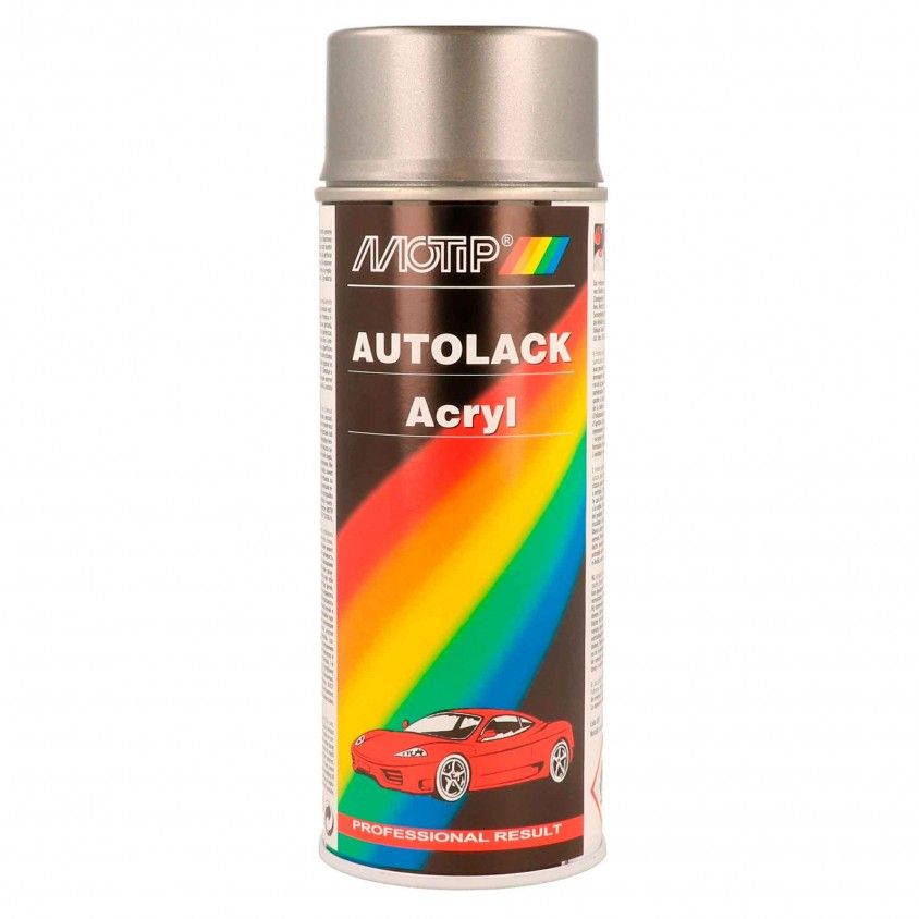 Spray Tinta Acrilica Prata Metalizado Motip 55140 400ml