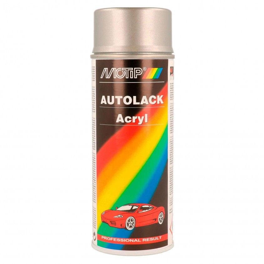 Spray Tinta Acrilica Prata Metalizado Motip 55200 400ml