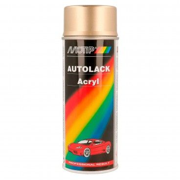 Spray Tinta Acrilica Dourado Metalizado Motip 55650 400ml