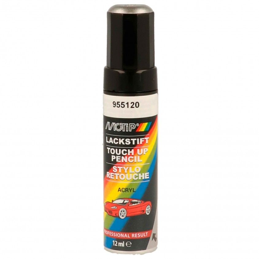 Retocador Cinza Prateado Metalizado Motip 0955120 12ml